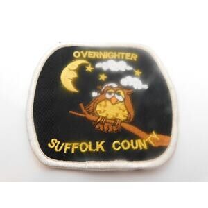 BSA Overnighter Suffolk County Patch Vintage Early 2000's New